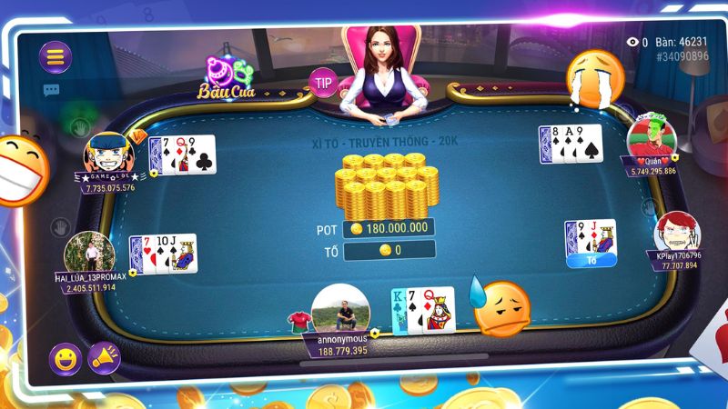 Bài Xì tố 1 bai xi to sunwin