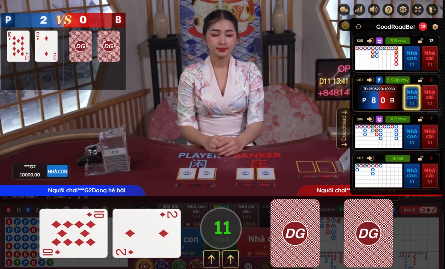 Baccarat là gì? Hướng dẫn chơi tại nhà cái uy tín 3 cac loai cua cuoc trong baccarat