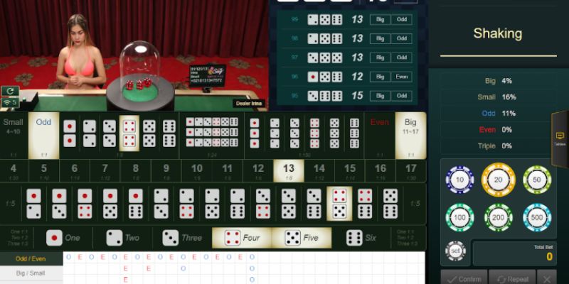 Cao thủ Sunwin SE dạy đánh tài xỉu online 3 Bàn cược tài xỉu trực tuyến được thiết kế dễ nhìn