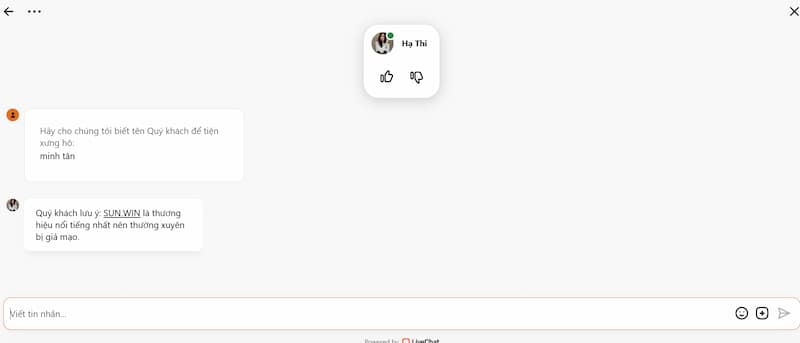 Liên hệ ngay với tổng đài Sunwin 