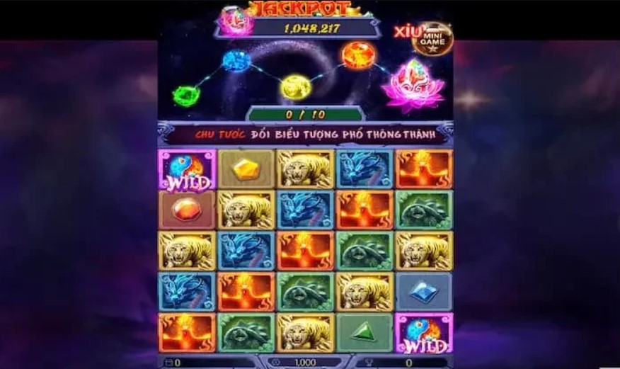 Nổ hũ 4 Thần Thú 1 no hu 4 than thu