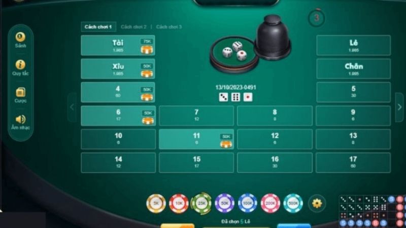 Chiến thuật 1-3-2-4 giúp người chơi hạn chế thua quá lớn