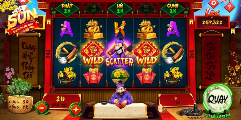 Ảnh Nổ Hũ Sunwin - Khám Phá Bộ Sưu Tập Đẹp Mắt 2025 18 Giao diện game Ông Đồ được thiết kế bắt mắt